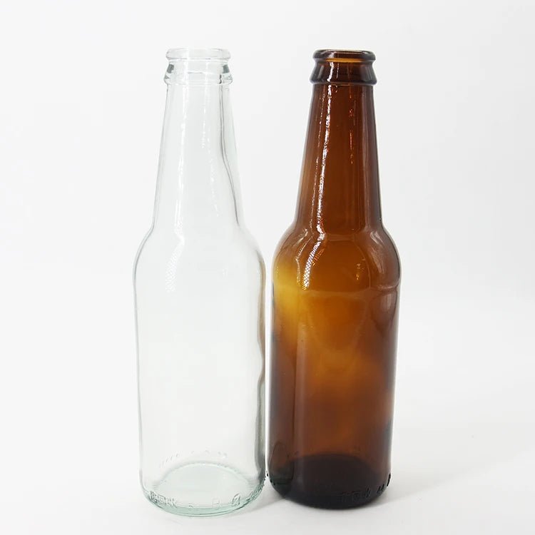Free Sample 330Ml 28Mm Beer Glass Bottle Wholesale for Juice Soju Drinks Glass Bottles