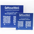 Multi QR Code Business Instagram Facebook Web Social Media Table Top Signage Beauty QR Code Sign Social Media QR Code Sign