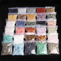 100g / Bag Natural Rose Quartz Amethyst Rock Crystals Healing Stones Gravel Tumbled Stone