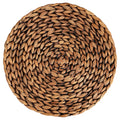 Hot Selling Wholesale Custom Natural Material Round Mat Hand Made Round Water Hyacinth Woven Table Decor Placemats