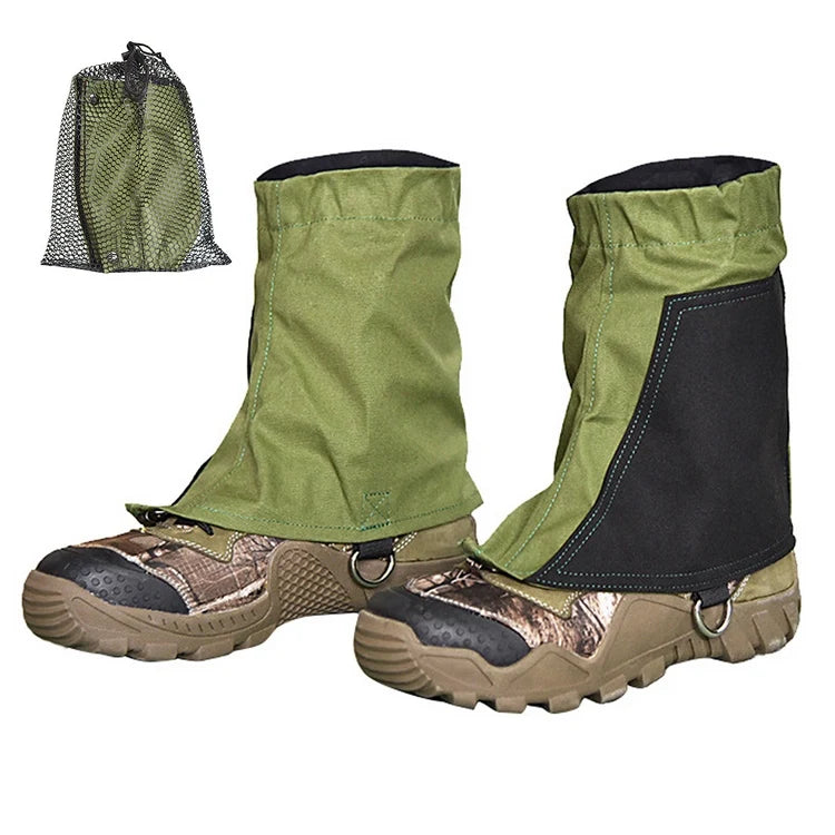 Canvas Low Gaiters for Men and Women Hiking Climbing