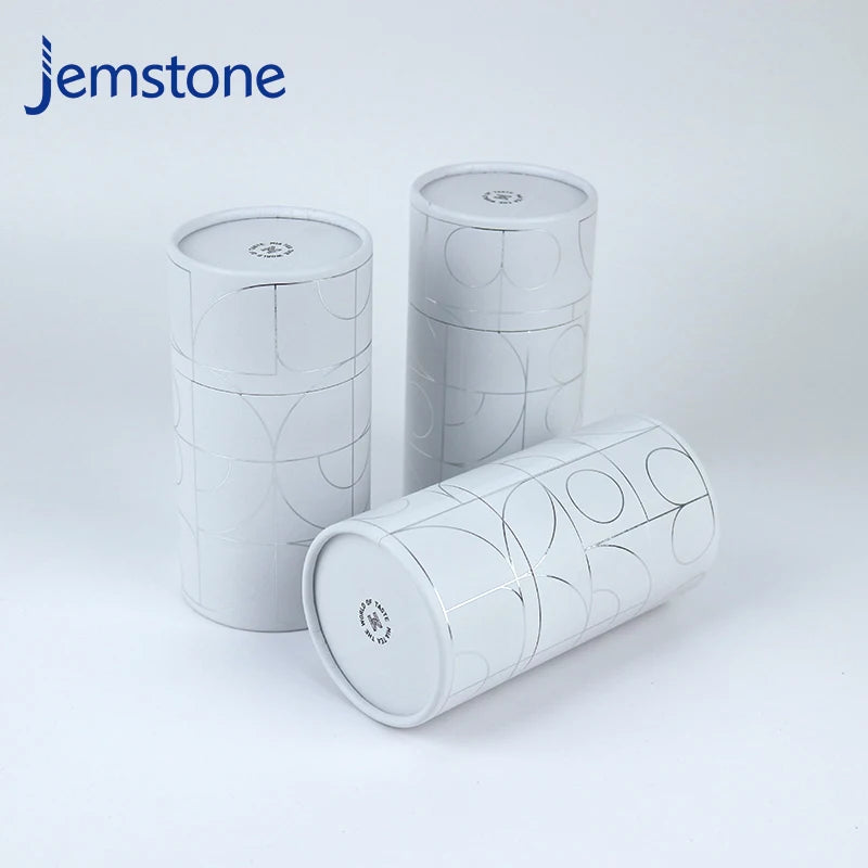 Eco-Friendly Printed Coffee Tea Packaging Milk Food Paper Tube Kraft Cardboard Candle Paper Tube Packaging for Cookie