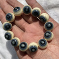 Wholesale Fashion Blue Eyes Bracelet Evil Turkish Eye Beads Handmade Elasticity Bracelet Jewelry for Decoration