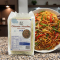 OEM Halal Dry Quick Hot Pot Bulk Rice Wheat Flour Dried Egg Wok Chow Mein Chinese Noodles