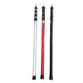 4sections Telescopic  Poles 90-280cm Dia 30mm/27mm/24mm/21mm Aluminum Poles for Tent