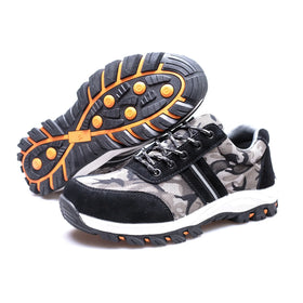 2021 Men's Fashionable Breathable Lightweight Industrial Work Safety Shoes S1P EN345 Steel Toe Winter with Dropshipping Security