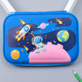 Custom Logo Eco-Friendly 3D Cartoon Double Layer Pencil Case Discount Stationery Set for Girls and Boys for Kids and Toddlers