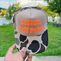 Customize Puff Print Logo Design Mesh Foam Trucker Caps for Unisex Custom Blank Trucker Hats
