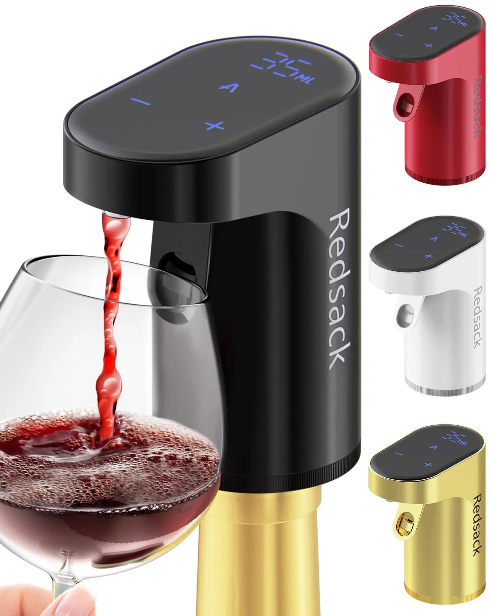 2026 Hot Choose Instant Aeration Wine Dispenser Portable Mini Automatic Wine Decanter Electric Wine Aerator