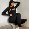 2022 New Design Butt Lift Fitness Sportswear Yoga Set Skin Friendly Comfortable Quick Dry Push up Gym Sport Set