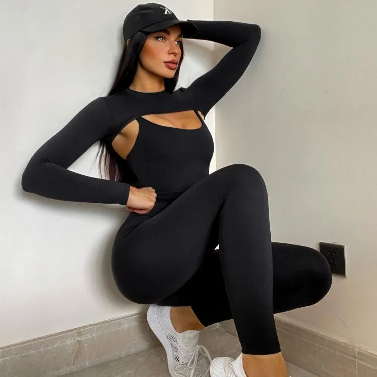 2022 New Design Butt Lift Fitness Sportswear Yoga Set Skin Friendly Comfortable Quick Dry Push up Gym Sport Set