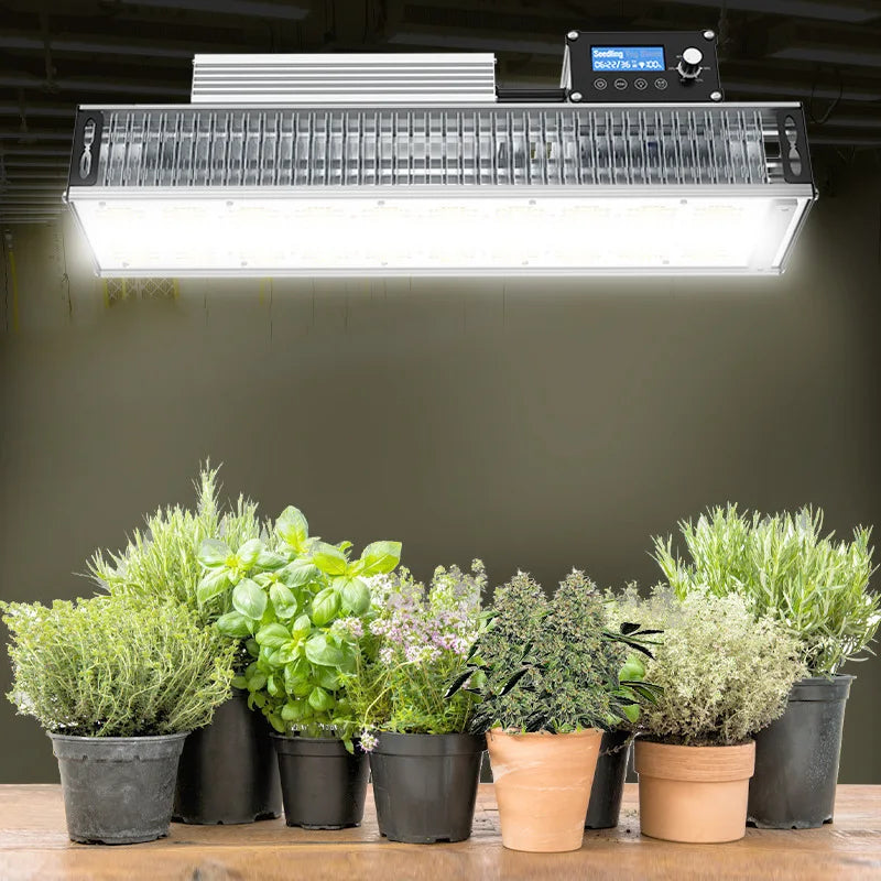 Waterproof Dimmable LED Grow Light Tube Plant Full Spectrum Hydroponic Growth Lamp for Cultivation Indoor Vegs Seeds