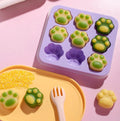 Cartoon Cute Silicone Mold Chocolate Drop Glue Candy Pudding Complementary Food Cake Mold