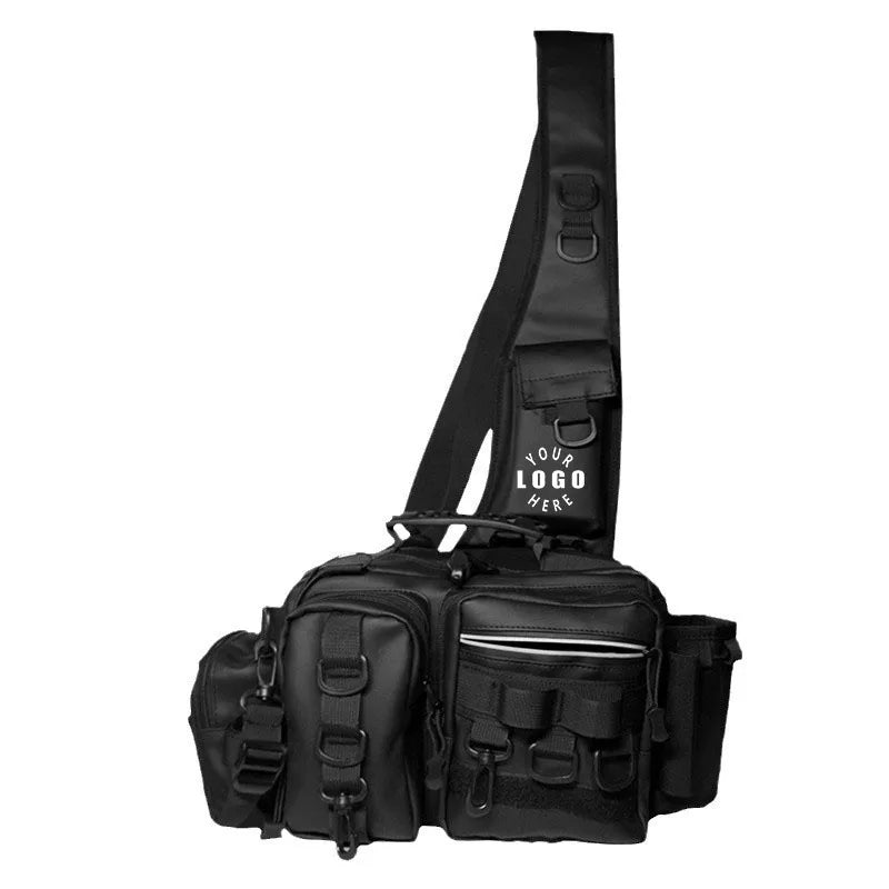 Sea Fishing Rod Reel Backpack Equipment Lure Chest Hard Case Tools Side Box Crossbody Waist Backpacks Suitcase Bag