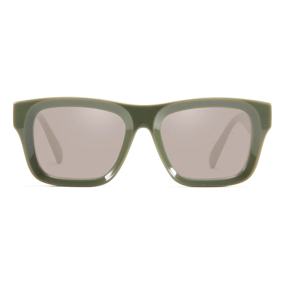 New TR90 Ultralight Oversized Polarized Sunglasses for Women Brand Designer White Men Square Sun Glasses Big Shades Gafas De Sol