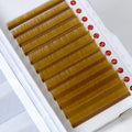 Special Individual Lashes C D Curl 11 12mm Russian Volume Eyelash Extension 0.07mm Silk Color Individual Lashes Extension