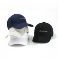 Solid Color Twill Plain Soft Top 3D Embroidery Sports Cap Unstructured Baseball Cap Adjustable Cotton Dad Hats Argyle Image