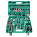 Professional 172pcs CR-V Car Repair Toolbox Set 72Teeth Ratchet Wrench Portable Durable Easy-to-Use Hard Case Car Motorcycle
