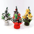 Christmas Mini Christmas Tree Small Handmade Desktop Ornaments 20cm Christmas Tree Decorations