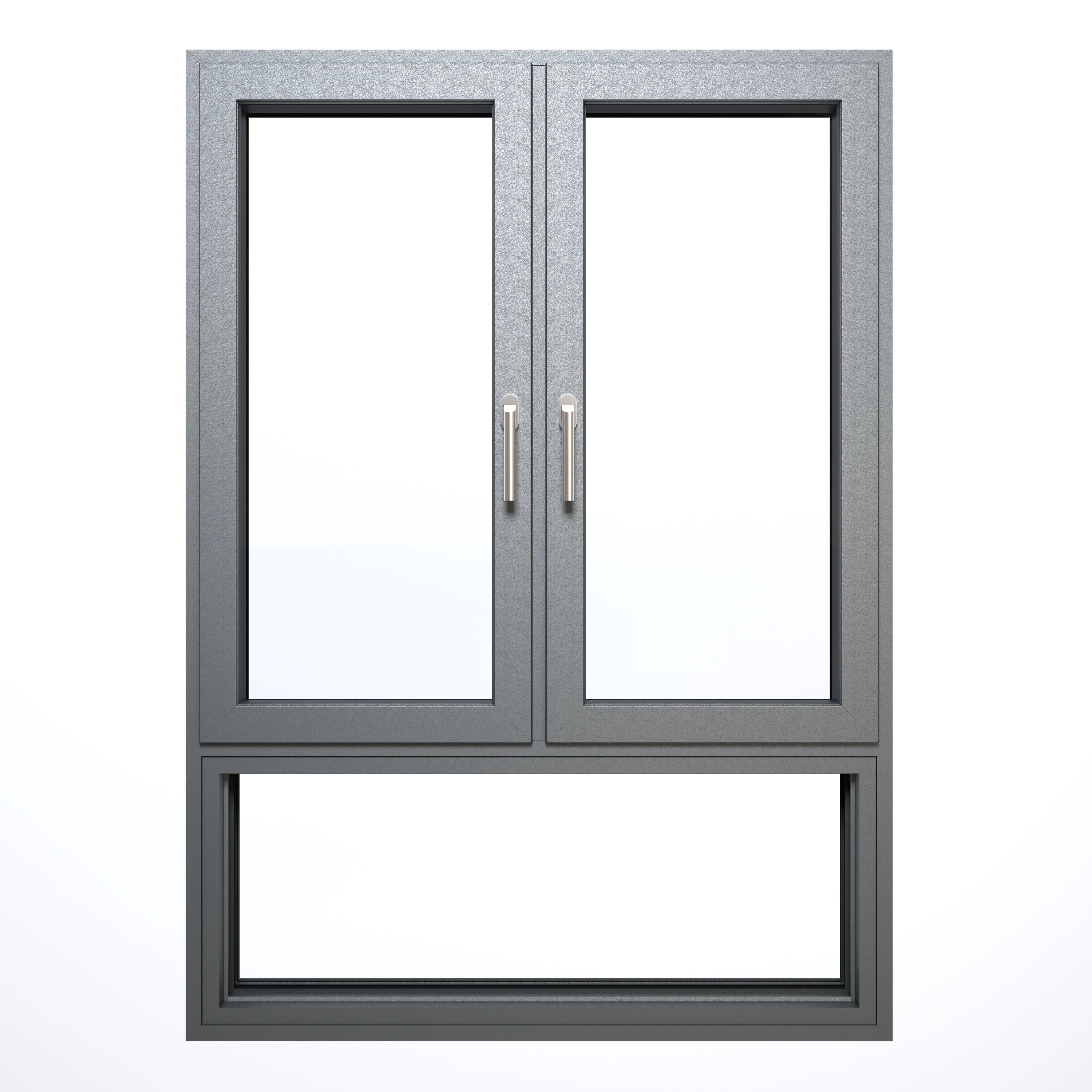 Factory Direct Sales of Aluminum Casement Windows Sound Insulation and Heat Insulation Villa Doors and Windows French windows
