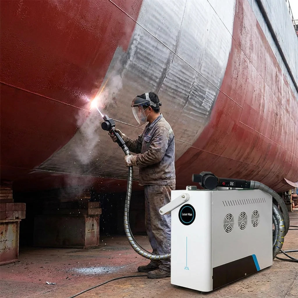 100W Pulse Laser Cleaning Machine Paint Oxide Laser Cleaner Laser Rust Removal Machine