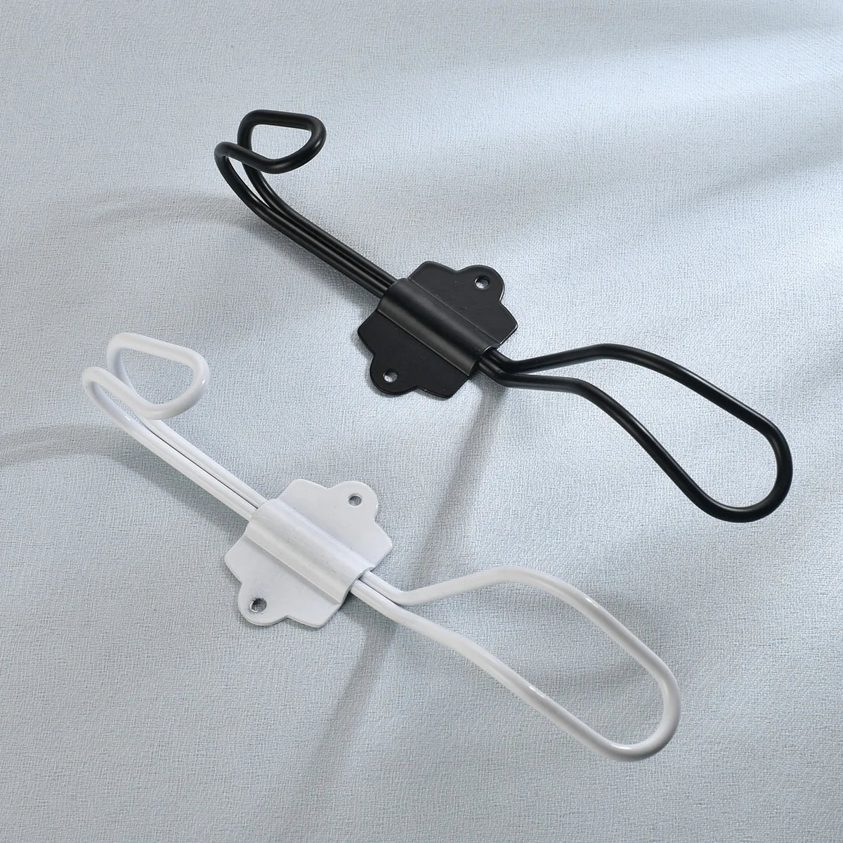 Antique Iron Wire Cloth Hook Hanger Dual Color Double Hook Furniture Accessories for Home Furnishing Kitchen Dining Application
