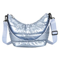 Hot Sale Puffy Square Quilted Tote Bag Lightweight Padded Puffy Shoulder Bag Nylon Messenger Customized  Crossbody Bag