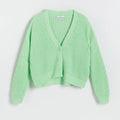 Latest Design Knitted Wool Lady Women Cardigan Sweater Girl Coat