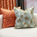 Modern Minimalist Square Sofa Cushions Luxury Home & Hotel Cushion Covers Car Lumbar Supports and Backrests