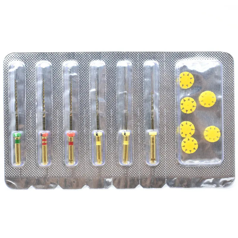 Dental Instrument SC-pro Gold Files Endo Rotary Endodontic Files 25mm Dental Endo Motor Files Heat Activation Dental Tool MegaBDM