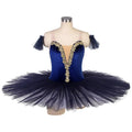 Girls With Platter Tutu Professional Hard Organdy Camisole Skirt Swan Lake Feather Hem Dancewear