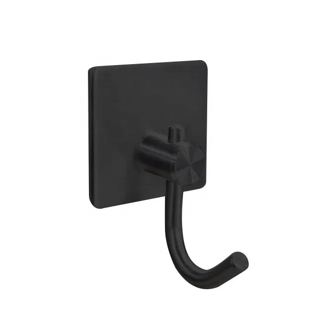 Self Adhesive Wall Stick Modern Towel Hook Coat Rack for Bathroom Tools OPP Bag Stainless Steel Sustainable Hooks & Rails 3KG