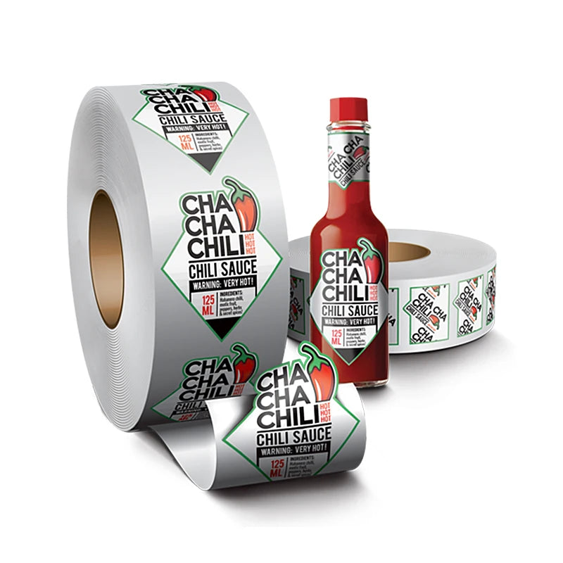 Custom PVC Waterproof  Shrink Sleeve Packing Transfer Label for Water Bottle