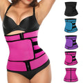 Cheap Custom Logo Adjustable 4 Color Compression Belt Women Workout Slimming Tummy Neoprene Waist Trainer Colombia