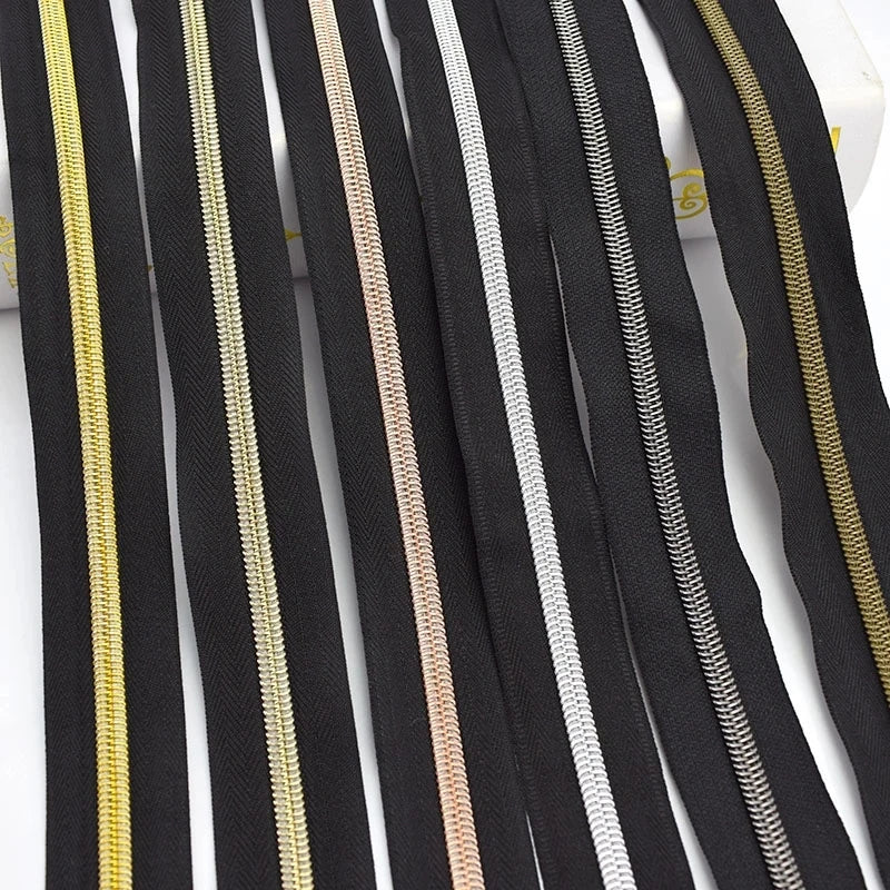 Meetee KY377 3# 5# Nylon Coil Zip Open-end DIY Handbag Garment Clothing Zipper Tailor Sewing Accessories Nylon Zipper