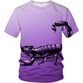 Fitspi Unisex 3d Digital Print T-shirt Summer Casual Crew Neck Tee Shirt Wholesale