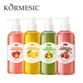 OEM ODM Kormesic Private Label  Natural Skin Care Organic Pure Vegan Scrub Wash for Skin Exfoliate & Detox Face & Body Wash