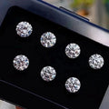 DEF/GH  Loose Lab Created Moissanite Round Per Carat Price Tennis Jewelry-Earrings Rings