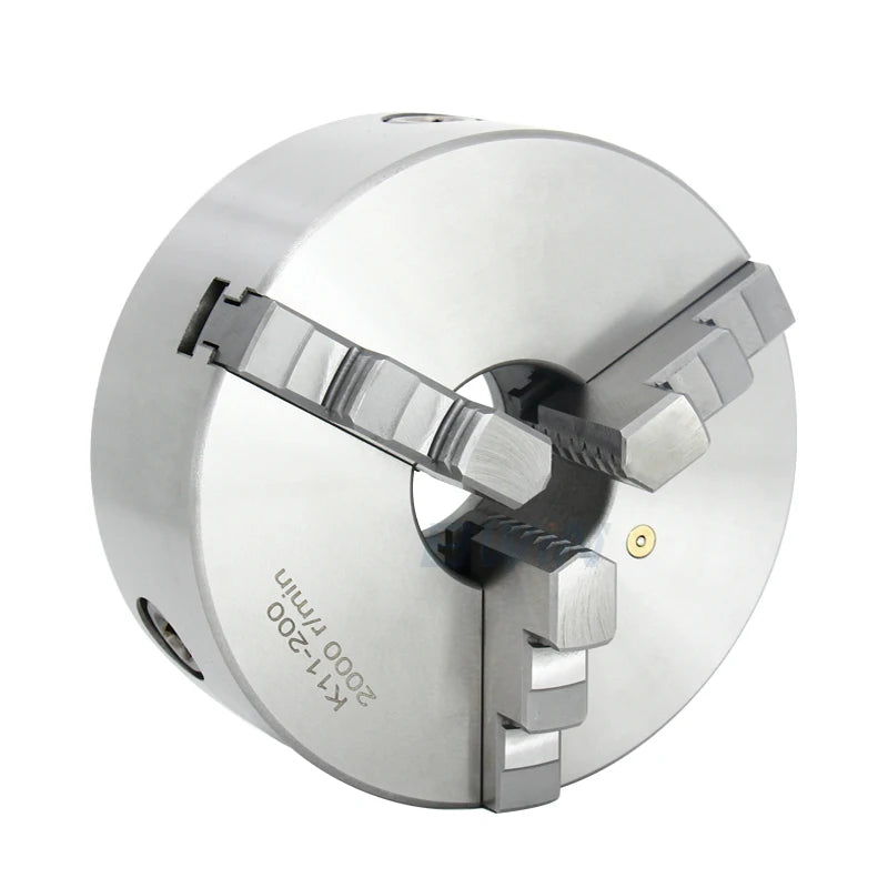 BWIN K11 80 160A 400 Series Three-jaw Self-centering Manual Lathe Chuck 4" 8" 250mm 3 Jaw Chuck for Lathe Machine