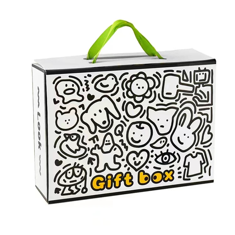 Custom logo Small Clothes Gift Pack Cardboard Paper Packing Box for Small Business