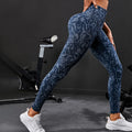 FLW Custom Tie Dye Yoga Leggings Seamless Women Yoga Pants Sport Fitness Leggings