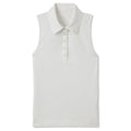 CustomHigh Quality Women's Golf Sleeveless POLO Shirt Customizable logo Sports Top