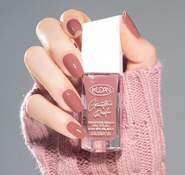 Kudan Colorful Quick Air Dry No Odor Vegan Water Based Long Lasting Halal Nail Polish for Muslim