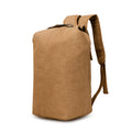 New Simple Canvas School Youth Backpack Women Casual Business Men Canvas Backpack