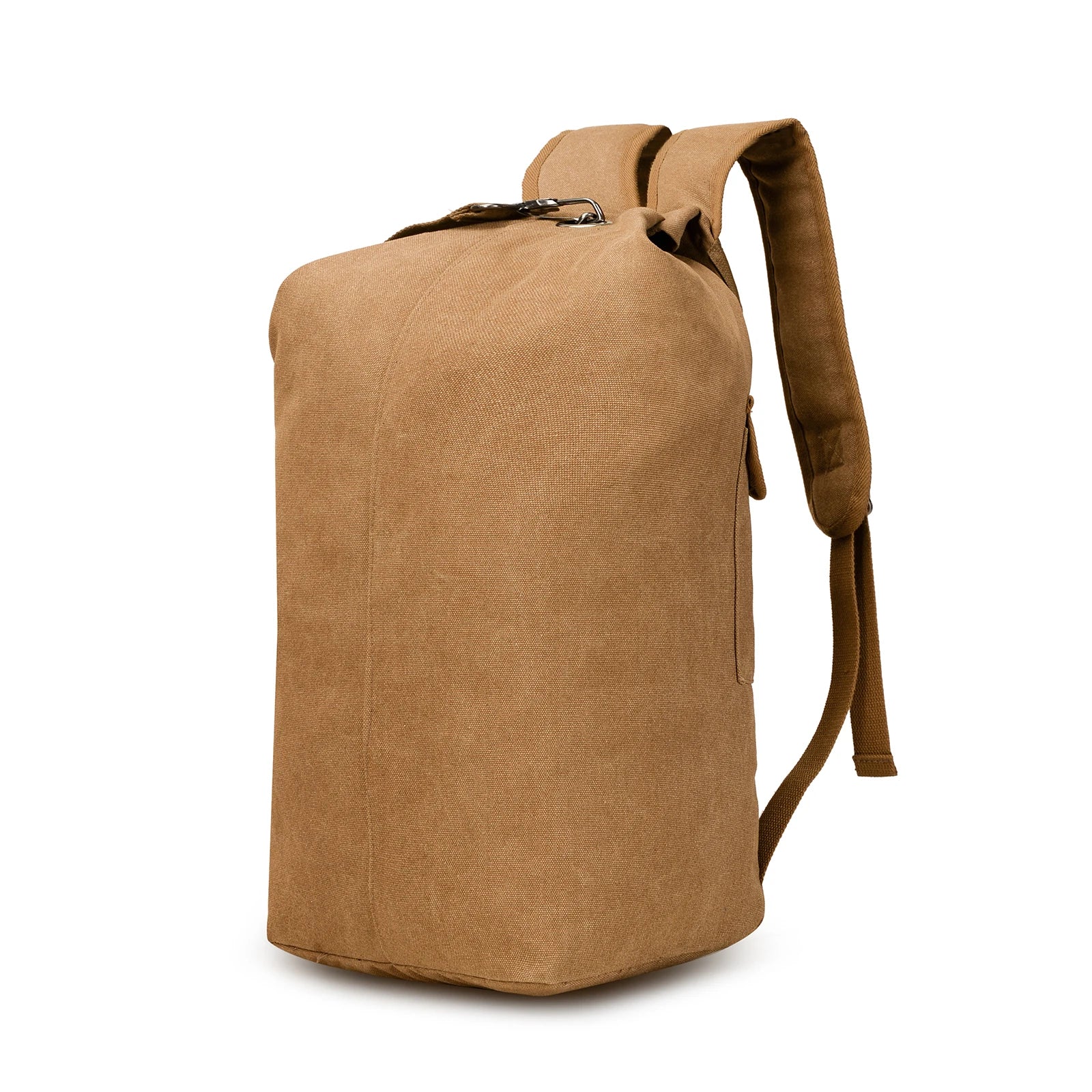 New Simple Canvas School Youth Backpack Women Casual Business Men Canvas Backpack