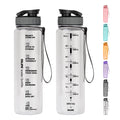Wholesale 1000ml Premium Personalised Sports Water Bottle Wide Mouth Sublimation Tritan Eco-Friendly Dishwasher Safe for Adults