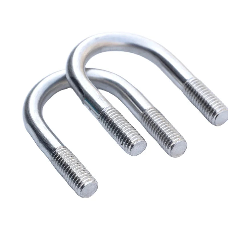 Factory Directly Wholesale Two Way Stainless Steel U/v Clamp U Bolts and Nuts U Bolt