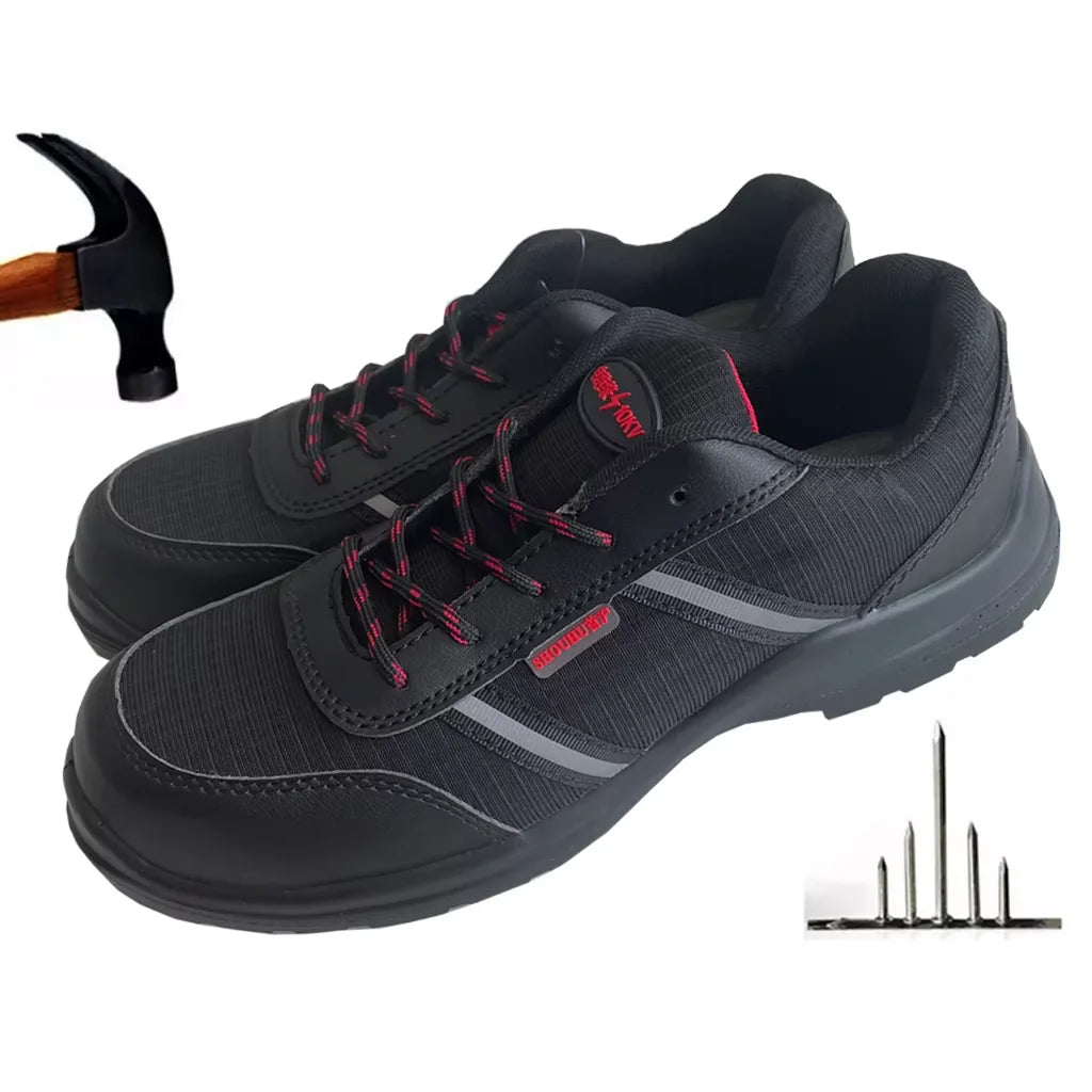 Insulation 10KV CE Antiflaming ESD CST Safety Shoes Steel Toe PU Sole Safety Shoes Industrial Work Shoes