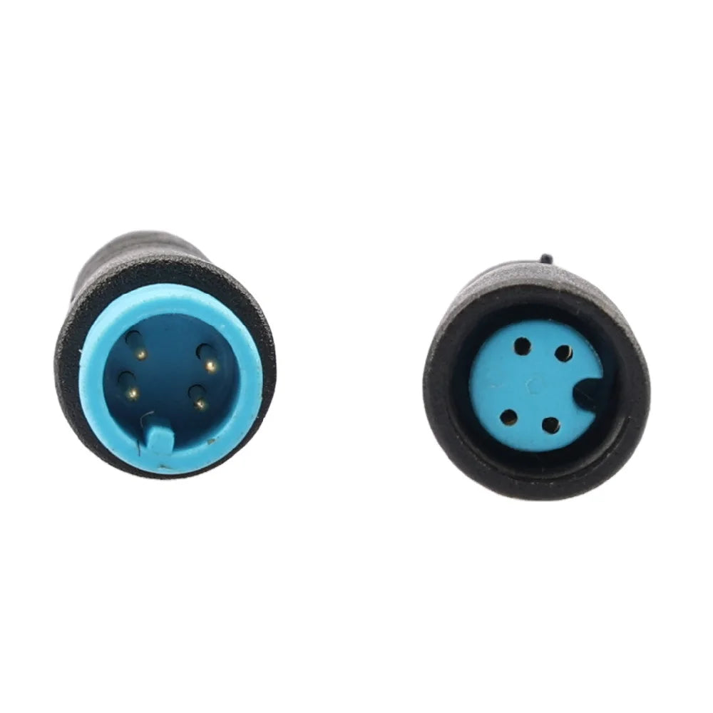 M6 Waterproof Connectors 4 Pins Low Power Motorcycle E-bike Connector Cable