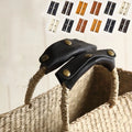 Simple Leather Luggage Handle Bag Anti-Press Leather Handle Detachable Luggage Accessories